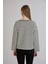 Dikiş Detay Çizgili Sweatshirt 7