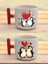 Kalp Penguen Baskılı Latte Bardağı - Kadına Hediye, Erkek Çocuğa Hediye 1