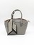 Ithal Kadın Fular Detaylı El ve Çapraz Çanta KB592 - Gri 1