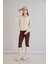 Kol Etek Kaşkorse Geniş Yaka Sweatshirt 2