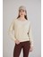 Kol Etek Kaşkorse Geniş Yaka Sweatshirt 4