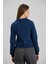 Kadın Gömlek Yakalı İki İplik Basic Crop Sweatshirt 5
