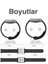 Apple Watch Manyetik Silikon Kordon | Suya Dayanıklı Dikişsiz Spor Kayış 38/40/41/42 (S10)MM 3