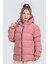 Kız Çocuk Kapüşonlu Nova Kumaş Kışlık Mont KM1010 1