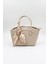 Ithal Kadın Fular Detaylı El ve Çapraz Çanta KB592 - Bej 1