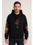 Aslan Baskılı Kapüşonlu Unisex Sweatshirt 2