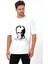 Erkek Bisiklet Yaka Kısa Kollu Atatürk Baskılı %100 Pamuk T-Shirt 1