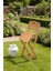 Naturi Balkon Bahçe Mutfak 3'lü Bistro Set 2 Sandalye 1 Masa 2