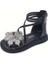Tcherchı Kızlar Için Trendy Sevimli Rhinestone Kelebek Burnu Açık Sandalet, Yaz Için Nefes Alabilen Hafif Sandalet (Yurt Dışından) 1