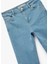 Dar Kalıp Pamuklu Yüksek Bel Ispanyol Paça Jean Pantolon - Flare Jeans 5