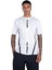 Erkek Kısa Kollu Haki Renkli, Poplin Garnili, Baskılı, Regular Fit Örme T-Shirt 3