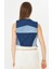 Denim Yelek Mavi Patchwork 4