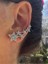 Özel Seri Taşlı Yıldız Earcuff (Kıkırdak Küpesi) 1