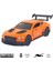 Çek Bırak Metal Küçük Arabalar 8 cm - 6411A - Turuncu (Lisinya) 1
