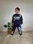 Bluey Renkli Baskili Şardonlu 3 Iplik Sweatshirt-Eşofman Altı Kışlık Erkek Çocuk Takım 3