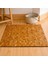 Doğal Bambu Kaydırmaz Banyo Paspası 70X45 Cm, Kahverengi Renk 1