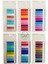 Pastel-Canlı-Koyu Tonlar 1200 Yaprak Şeffaf Cetvelli Postit Ayraç Not Kağıdı Seti 6 Adet Set-1 1