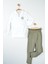 Fermuarlı Polo Sweat & Haki Pantolon 2’li Takım(7-10) 1