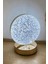 Renkli Yuvarlak LED Gece Lambası, Dokunmatik, Şarjlı, Masa ve Yatak Odası Aydınlatması 3