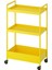 Sarı Metal Servis Arabası, Dayanıklı ve Şık Eşya Taşıma Arabası 1