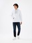 Regular Fit Beyaz Erkek Sweatshirt LF2034269 2