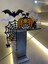 Halloween Kapı Süsü, Kabak Desenli Kapı Köşe Süsü, 3D Kapı Köşe Süsü, Cadılar Bayramı 3