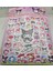 Sanrio Kawaii Büyük Boy Kabartmalı Sticker 55 Adet Sticker ve Boyama Kağıdı Lüx Sevimli Hediyelik 2
