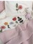 Flower Garden Yatak Örtülü Bebek Nevresim Takımı %100 Pamuk 1