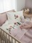 Flower Garden Yatak Örtülü Bebek Nevresim Takımı %100 Pamuk 2