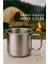 Modacar Inox Kamp Bardağı Profesyonel Inox Çelik 550 ml 1