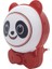 Sevimli Panda Bebek Çocuk Odası Gece Lambası, Prize Tak, 2W Beyaz LED Işık 3