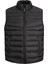 Jjwest Light Bodywarmer Collar Siyah Erkek Yelek 12283201 1