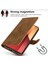 Samsung Galaxy S25 Fe Kılıf 360 Tam Kaplar Deri Dokulu Kapaklı Cüzdan Standlı Kartvizitli Kopçalı Kapak 4