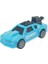 Çek Bırak Metal Küçük Arabalar 8 cm - SH40031 - Turkuaz (Lisinya) 1