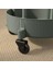 Gri-Yeşil Servis Arabası, 86 cm Yükseklik, 36 cm Uzunluk ve Genişlik, 36 cm Çap 5