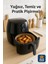 Pişirme Kağıdı 20'cm Airfryer Yağlı Kağıt Tüm Markalara Uyumlu 50 Adet 2