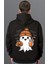 Sevimli Hayalet Baskılı Cadılar Bayramı Halloween Sweetshirt Unisex Kapüşonlu Hoodie 1