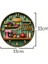 Uv Baskılı 3D Görünümlü Mutfak Temalı Ahşap Duvar Saati 33X33 cm 6