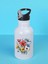 Çiçek Teması Baskılı Matara Suluk 600 ml - Sporcu Suluğu, Büyük Suluk, Spor Matara, Sporcu Sulukları 1