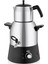 Elektri̇kli̇ Semaver Muslukluçay Maki̇nesi̇ Çayci Çeli̇k Kazani=3lt Çeli̇k Demli̇k=1.1lt 1000W Stm-58 1