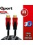Qport Q-Hdmı3 HDMI 1.4 V Altın Uçlu Kablo 3 mt 3