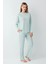 Aesco Arnetta 3407-S Kadın Uzun Kol Pijama Takım 3