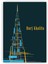 Burj Khalifa Dubai Burc HalifeAhşap Poster 20X29 cm 1
