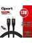 Qport Q-Type-C1 1.5m Type-C 100W Super Hızlı Pd Sarj ve Data Kablosu 1