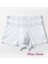 Beyaz 3'lü Paket Soft Elastan Boxer %90 Coton %10 Elestane 7