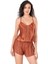 Mdb Mdbshop Tarçın Saten Babydoll Şort Takımı 2