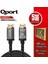 Qport Q-HDMI215 HDMI 2.1V 8k Altın Uçlu Kablo 5 mt Kablo 1