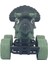 Sürtmeli Dinazor Arabalar 12 cm - H-20 - Triceratops - Yeşil 3