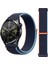 Samsung Galaxy Watch 5 Pro 45MM ile Uyumlu Kordon Ayarlanabilir Hasır Örgü Cırtlı 20MM Spor Kayış 1