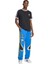 Erkek Mavi Eşofman Altı Gfx Track Pant KG2675 4
